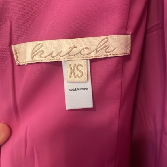 New Anthropologie Hutch Chesca Bow Taffeta Satin Mini Dress size XS - Picture 11 of 17